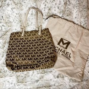 MICHAEL KORS Original Monogram Tote 2009